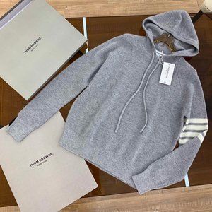 Thom browne hoodie cashmere brand new size L